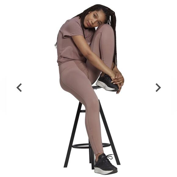 Adidas Sportswear Active 7/8 Leggings Wonder Oxide Mauve Women's Size 2X NWT - Picture 11 of 12